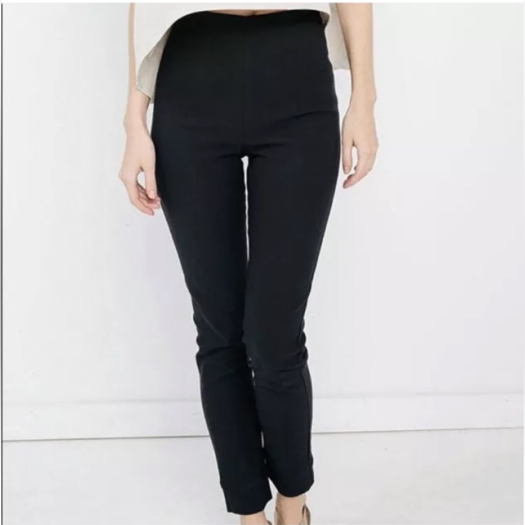 Elizabeth Suzann Cecelia Pant 0 R Stretch Slim Slack Slow Fashion Baserange Bud